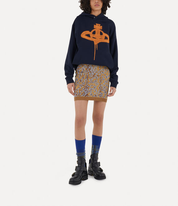 Vivienne Westwood Spray Orb Pullover Sweatshirt in NAVY